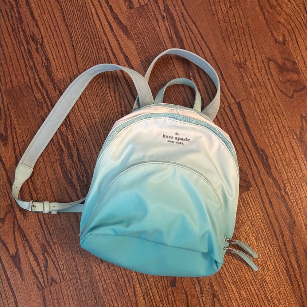 Kate Spade Blue Gradient Backpack